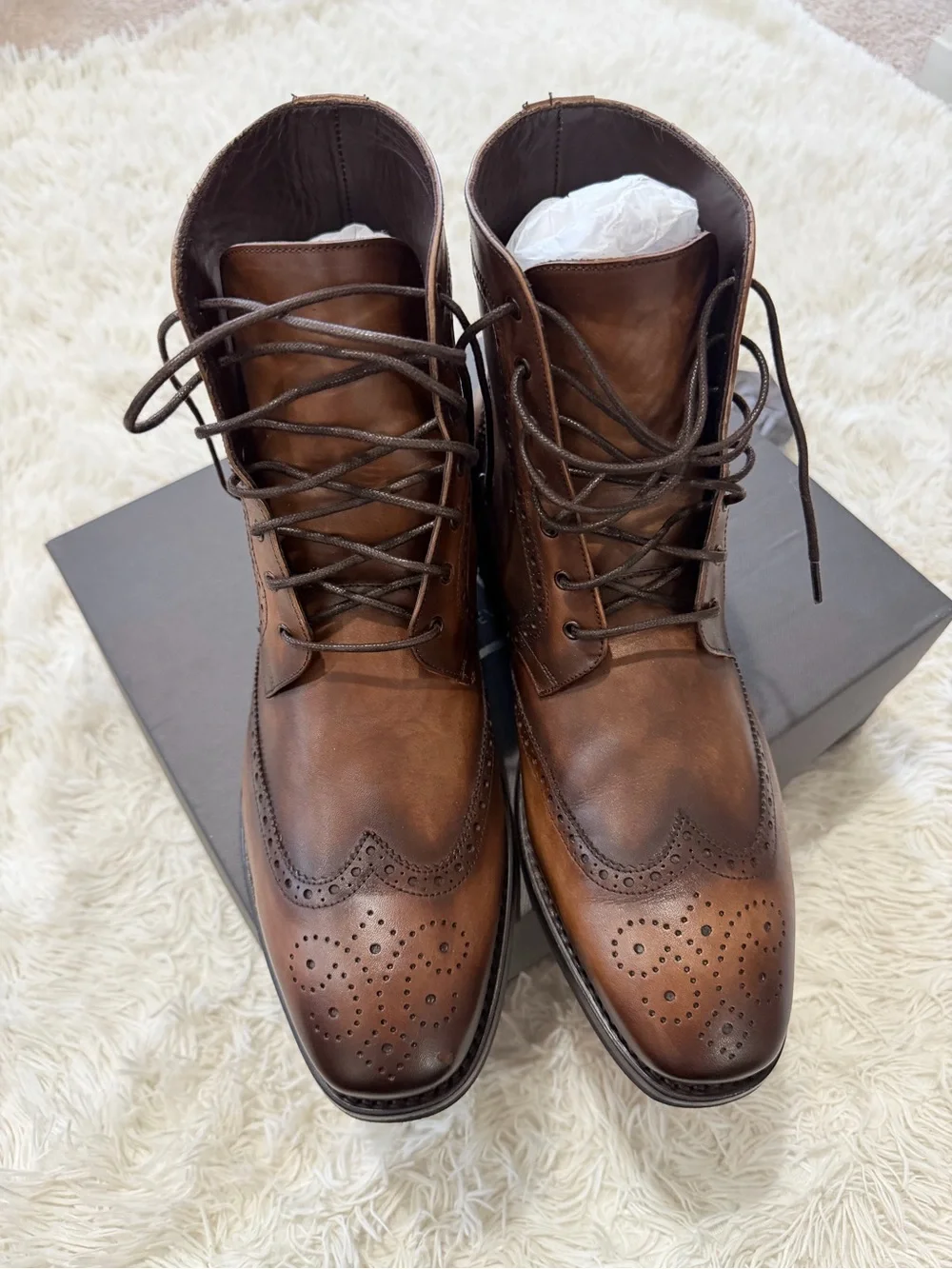 Thursday Men’s Wingtip Boots - Size 11 - NIB